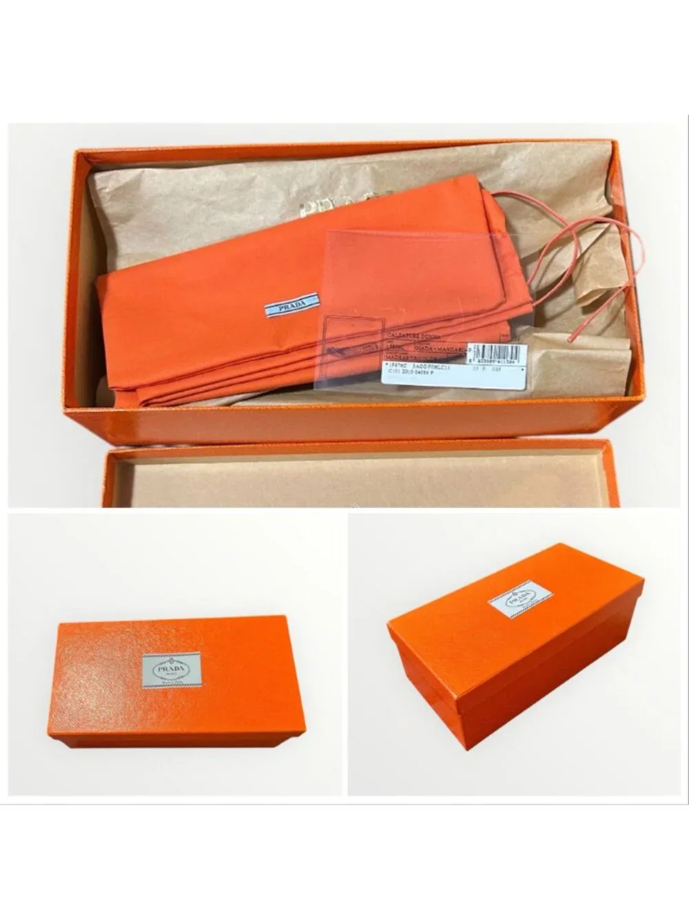 Prada SS2010 Limited Edition Woven Madras Leather Flats – Size 39 – Rare Box Set